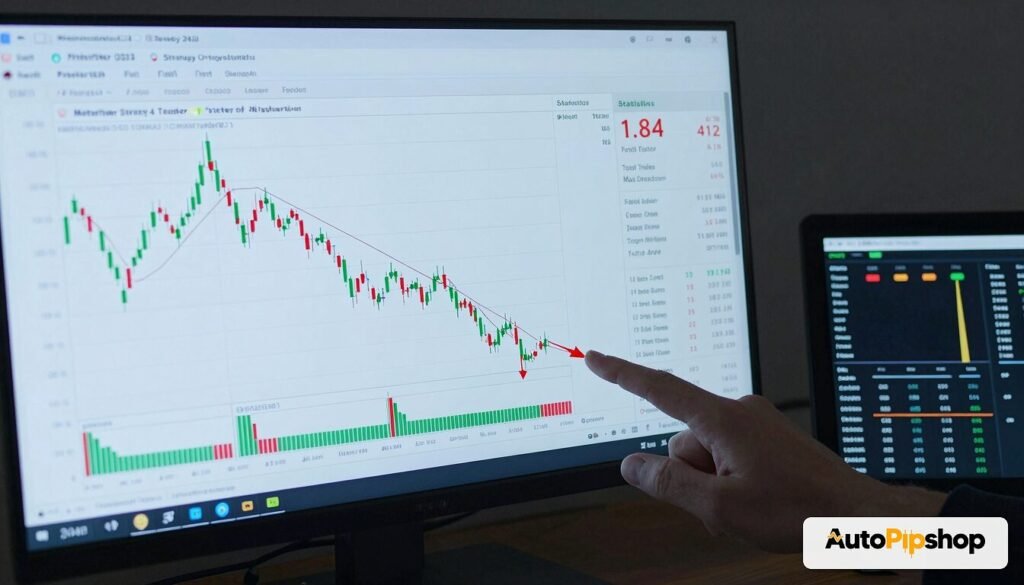 Backtesting a Forex Expert Advisor in the MetaTrader 4 strategy tester