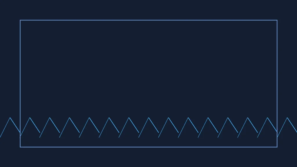 MetaTrader Strategy Tester equity curve on a dark trading monitor
